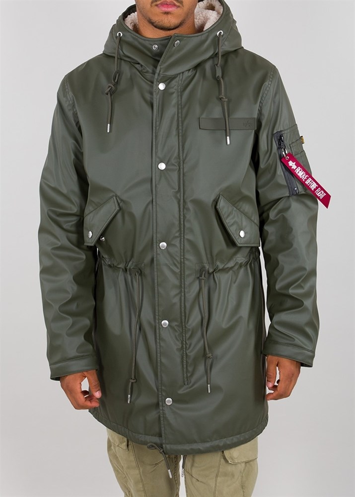 Raincoat TL Dark Olive Alpha Industries XXL