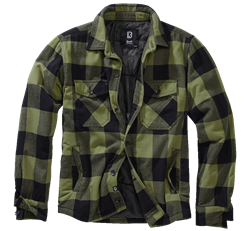 Куртка Lumberjacket Black/Grey Brandit - фото 16077