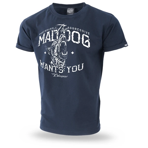 Футболка Dobermans Aggressive Mad Dog Navy