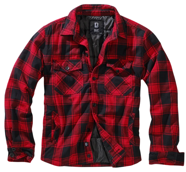 Куртка Brandit Lumberjacket Red/Black