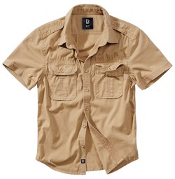 Рубашка Vintage shortsleeve Camel Brandit