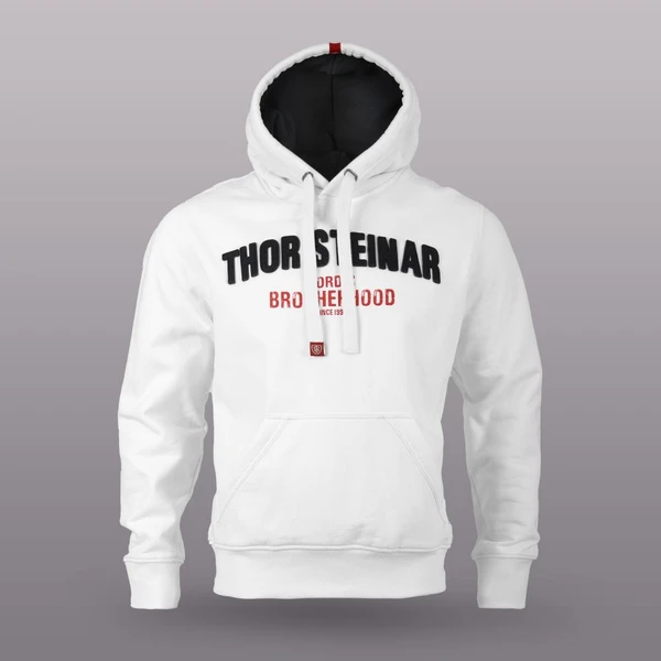 Худи без молнии Brotherhood Белый Thor Steinar