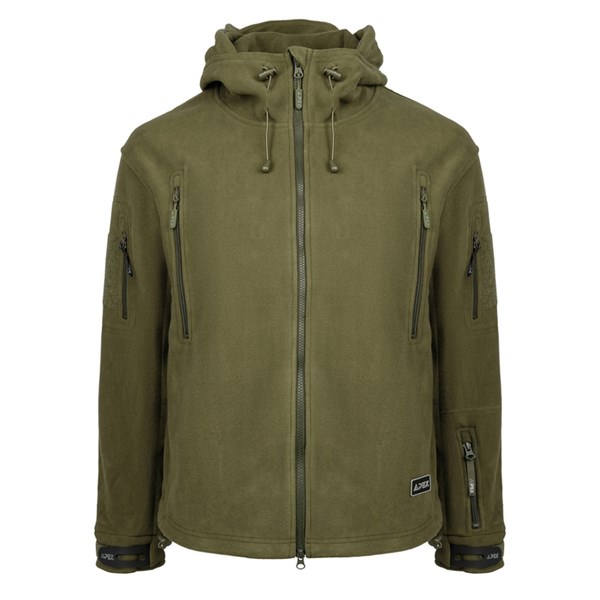 Флисовая кофта HUBBARD Olive Green APEX HF-0002-02 - фото 29276