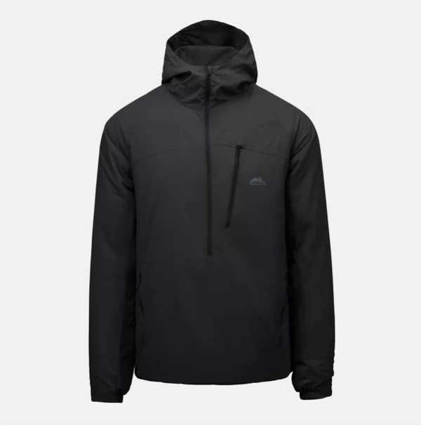 Куртка Wolfhound Hoodie Lite Black Helikon-Tex лёгкая утеплённая с капюшоном
