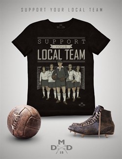 Футболка DMD Support your local team