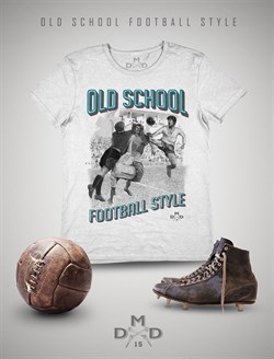 Футболка DMD Old school football style