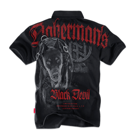 Поло Dobermans Aggressive Black Devil Поло Dobermans Aggressive Black Devil