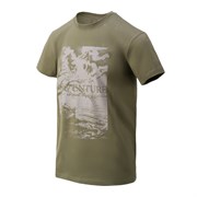 Футболка Adventure Is Out There Olive Green Helikon-Tex
