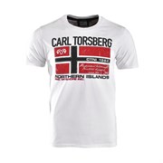 Футболка Flag Белый Carl Torsberg