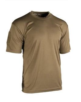 Футболка тактическая Quick Dry Dark Coyote Mil-Tec