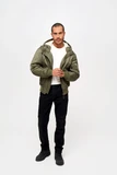 Куртка CWU Jacket Hooded Olive Brandit 3188.1