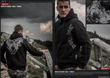 Утеплённая толстовка Wolf Throat Dobermans Aggressive KZ65
