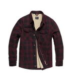 Куртка Vintage Industries Sherpa Burgundy Check