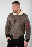 Куртка пилот из натуральной кожи Injector III Alpha Industries 158152