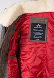 Куртка пилот из натуральной кожи Injector III Alpha Industries 158152