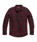 Рубашка Vintage Industries Globe Red Check