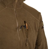 Флисовая кофта ALPHA HOODIE Shadow Grey Helikon-Tex BL-ALH-FG-35