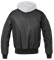 Куртка MA1 Sweat Hooded Black-grey Brandit - фото 20752