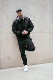 Куртка MA1 Sweat Hooded Black-grey Brandit 3150.78