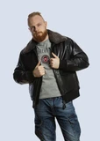 Куртка-пилот FOERSVERD AVIATOR из натуральной кожи