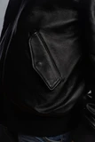 Куртка-бомбер MA-1 LEATHER из натуральной кожи FOERSVERD FS-MA1-BL