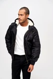 Куртка CWU Jacket Hooded Black Brandit 3188.2