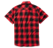 Рубашка Check Shirt Half Slive Red/Black Brandit 4032.41 - фото 24530