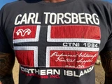 Футболка Flag Синий Carl Torsberg TS-CT-51002-10