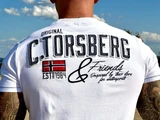 Футболка Atlantic Challenge Белый Carl Torsberg TS-CT-51004-30