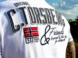 Футболка Atlantic Challenge Белый Carl Torsberg TS-CT-51004-30