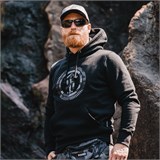 Худи без молнии Solstrale Чёрный Thor Steinar KPZS-W21-19125-20