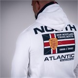 Худи на молнии North Atlantic Белый Thor Steinar KPZJ-W23-14307-30