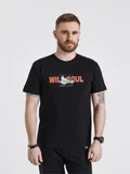 Футболка Wild Soul чёрная Green Pocket GP5