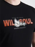 Футболка Wild Soul чёрная Green Pocket GP5