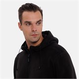 Капюшонная флиска для активного отдыха