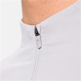 Лонгслив KATAVI — воротник-стойка на молнии, деталь