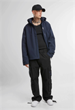 Куртка Softshell Hurricane Navy Brandit на модели спереди