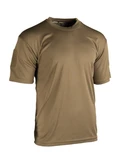 Футболка тактическая Quick Dry Dark Coyote Mil-Tec