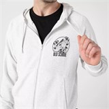 Худи на молнии Old School Light Grey Melange Helikon BL-ODS-CB-2G