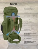 Рюкзак Aviator (80 л) Brandit 8017